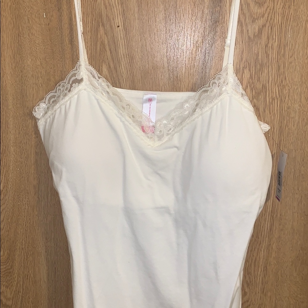 Lace trim Camisole by no boundaries. XXL